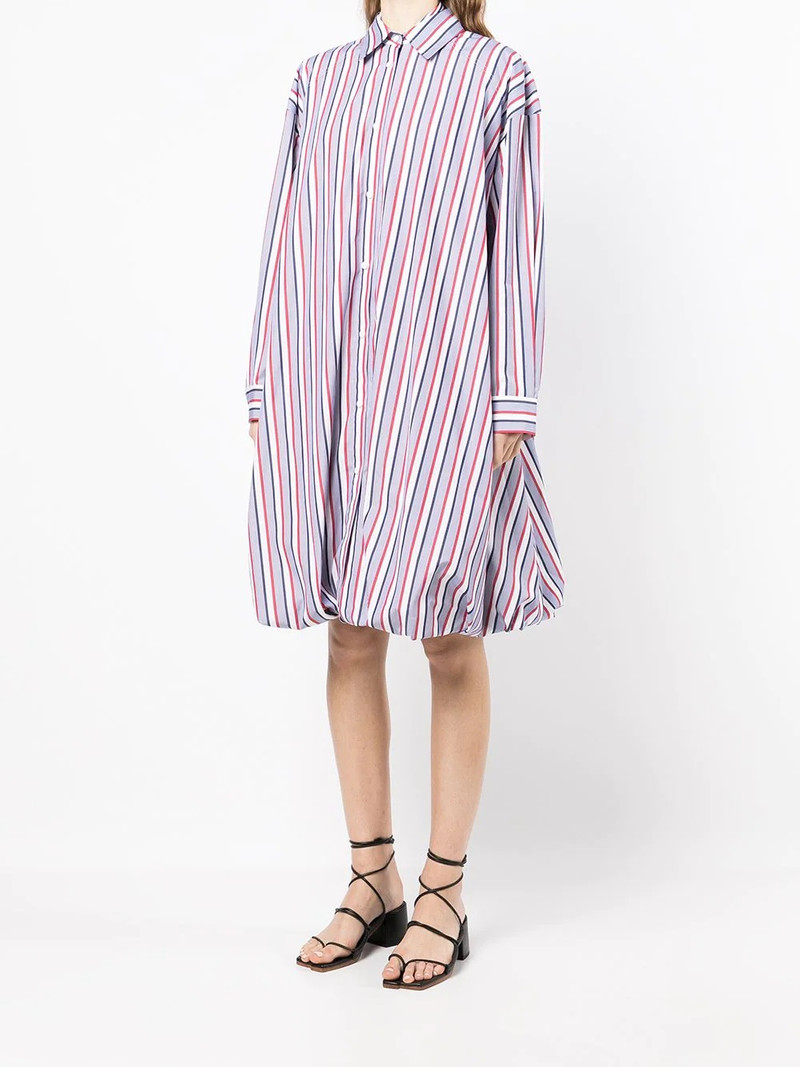 stripe-detail shirt dress 3