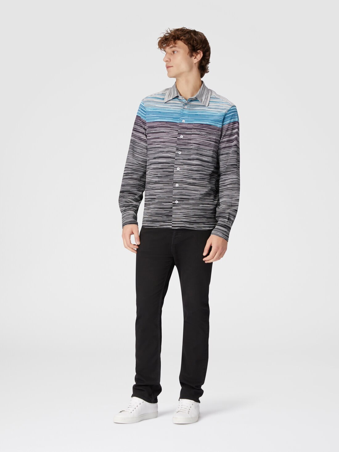 Slub cotton jersey shirt - 2