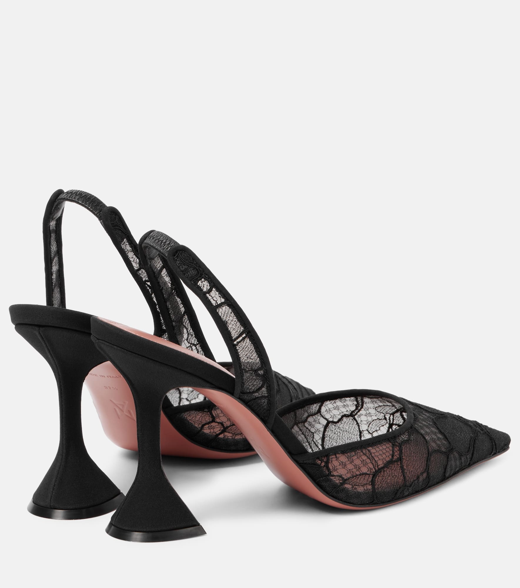 Holli 95 lace slingback pumps - 2