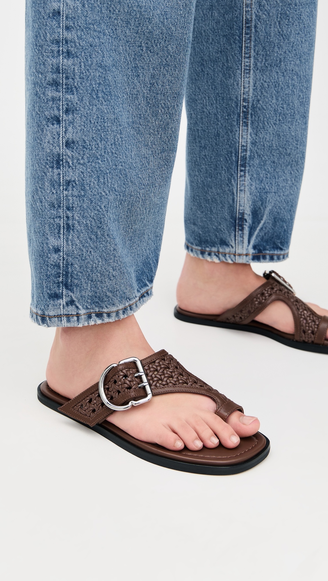 Macrame Z-Strap Toe Sandals - 2