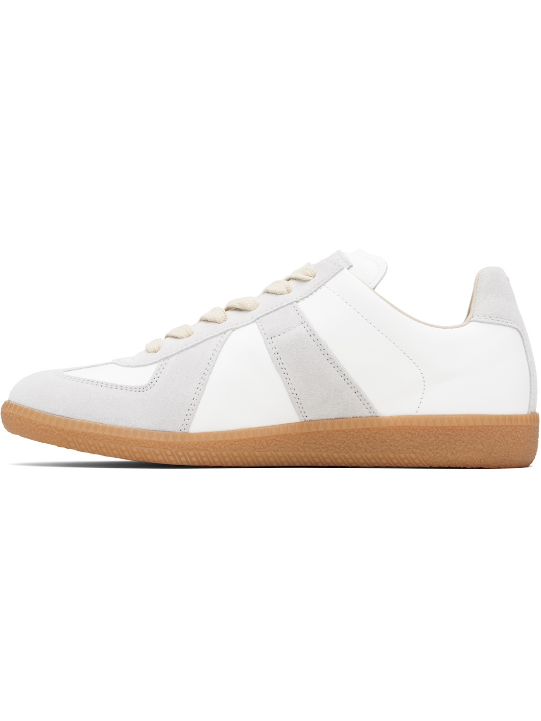 Gray & White Replica Sneakers - 3