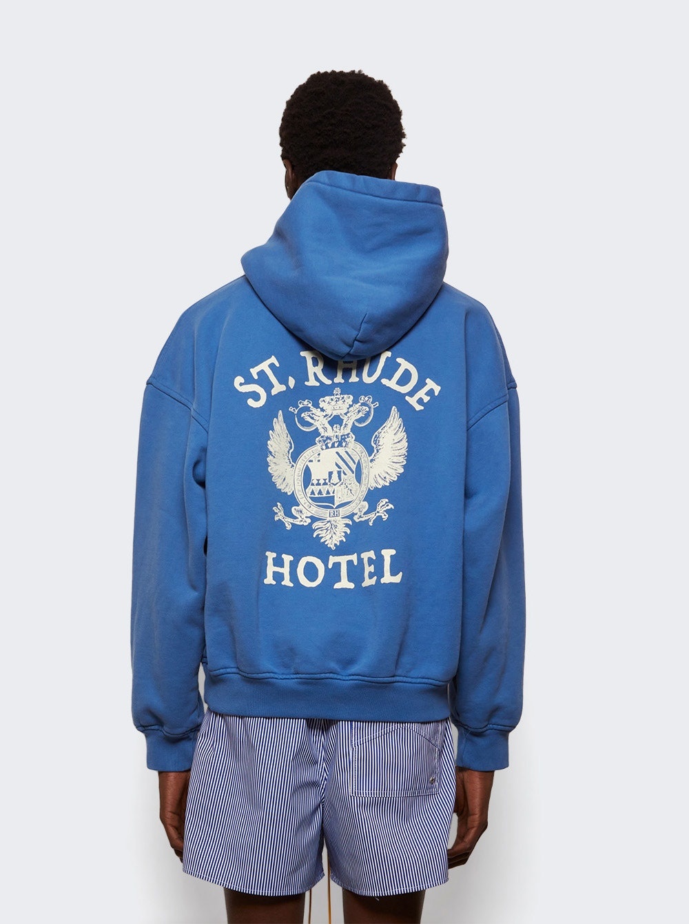 St. Rhude Seal Hoodie Royal Blue - 4