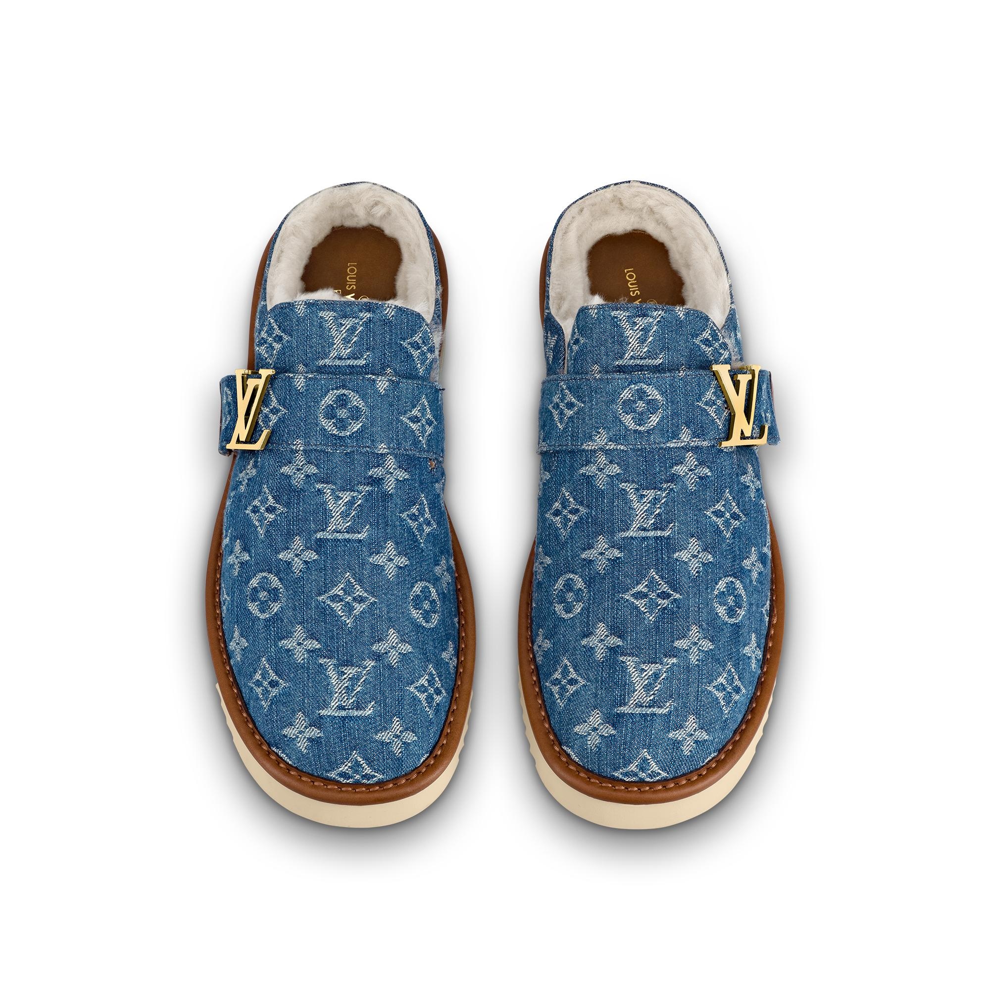 LV Cozy Mule Shearling - 2