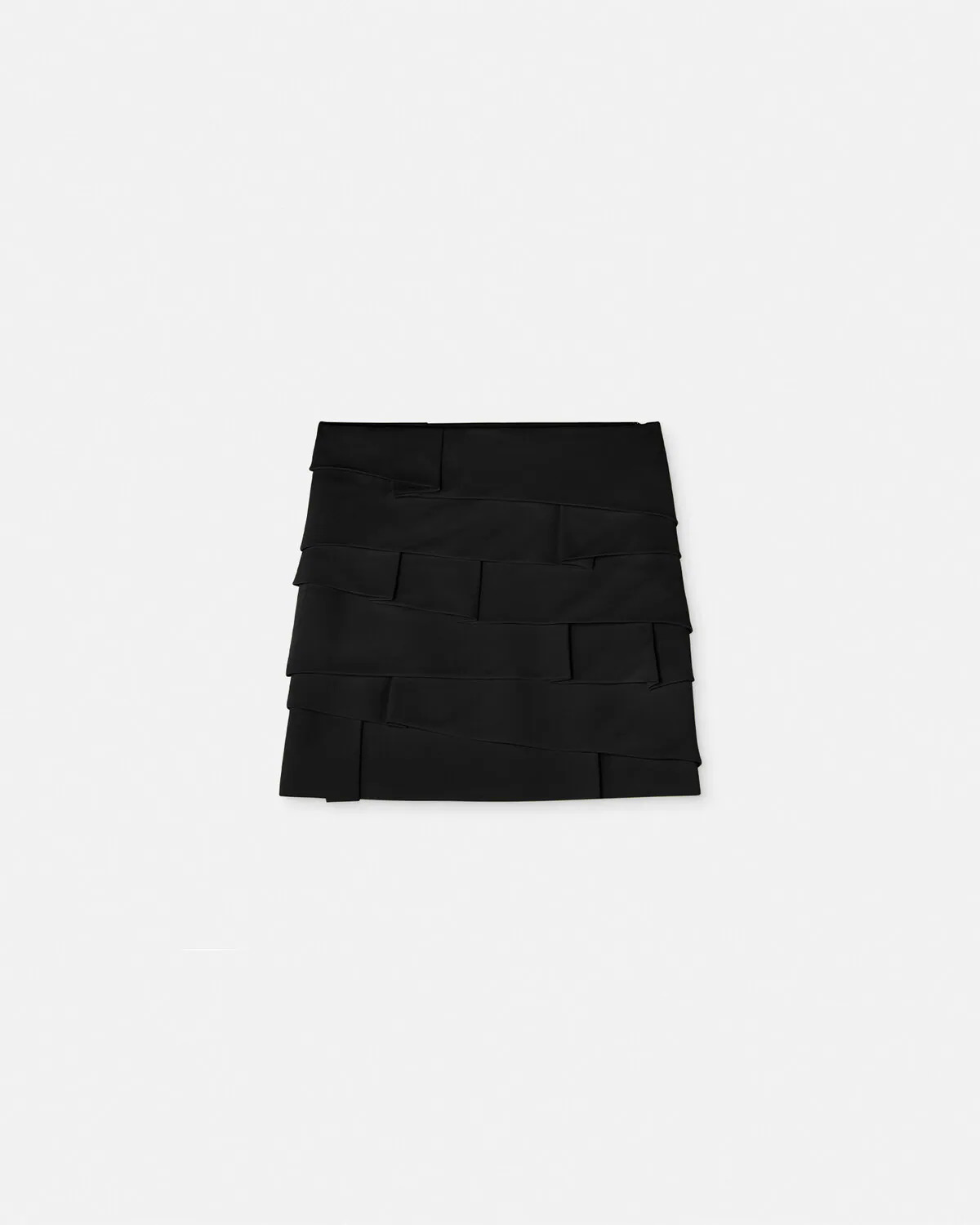 Envers-Satin Fitted Mini Skirt - 1