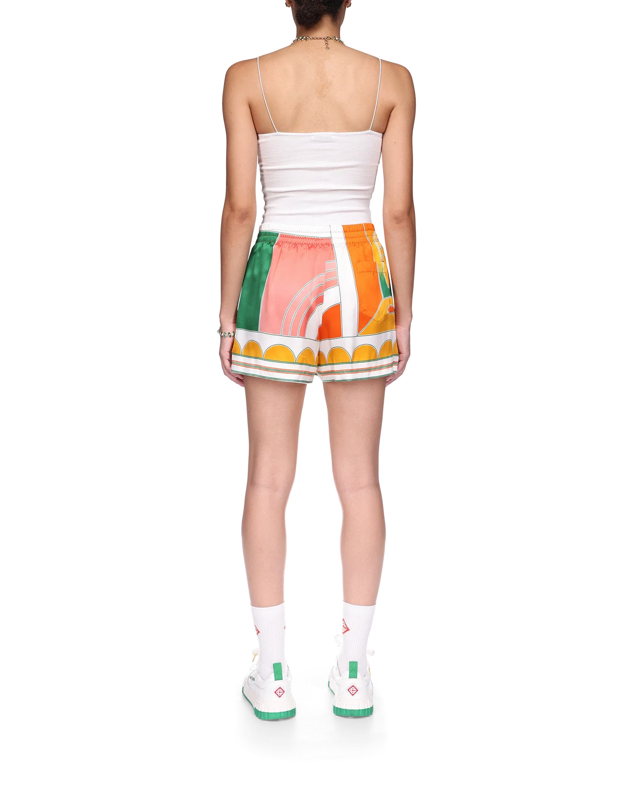 Summer Court Silk Shorts - 5