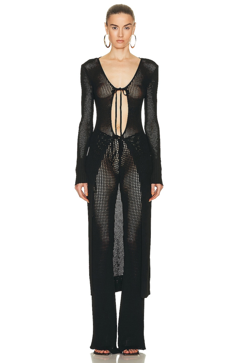 Long Sleeve Cardigan - 2