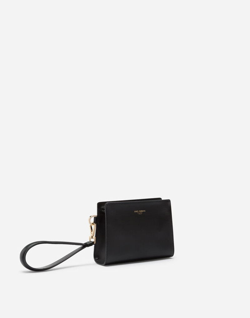 Dolce & Gabbana Small Monreale clutch in calfskin with logo outlook
