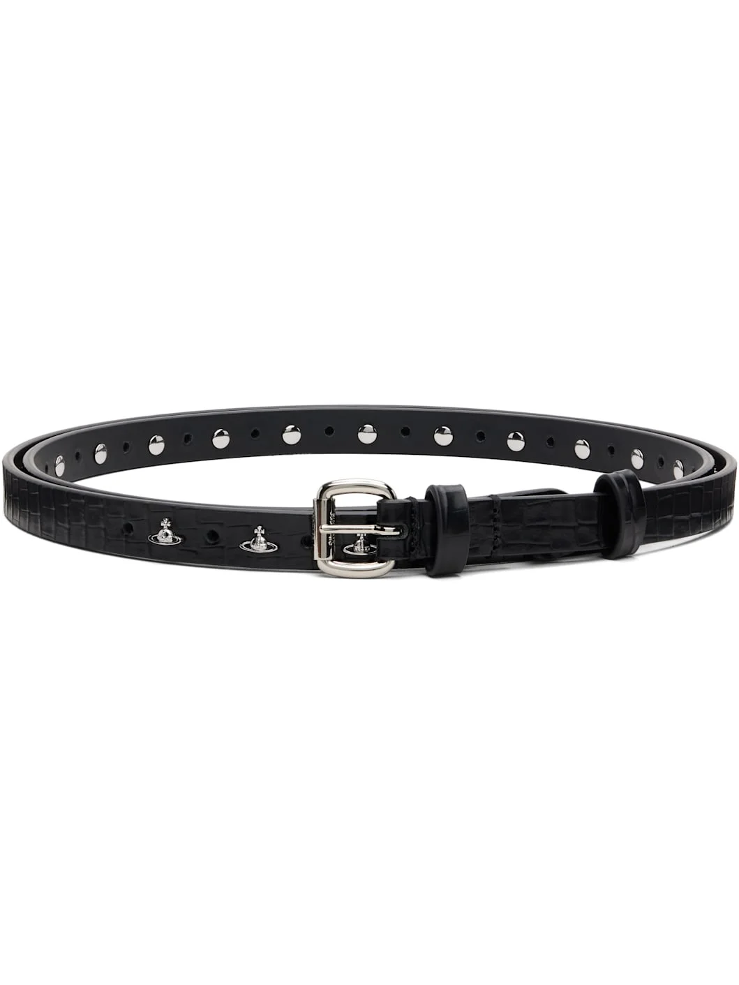 Black Mini Alex Charm Belt - 1