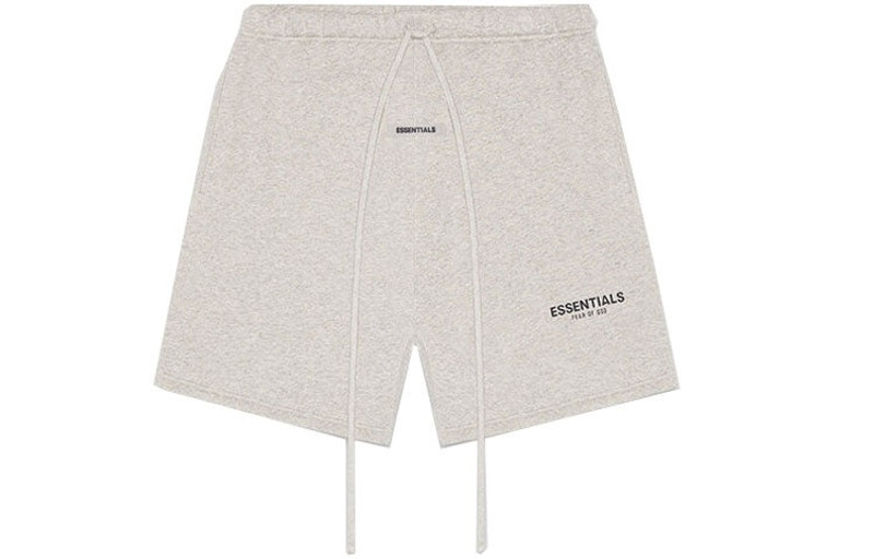 ESSENTIALS Fear of God Essentials FW20 Sweatshorts 'Heather Oatmeal' 0160250500081260 outlook