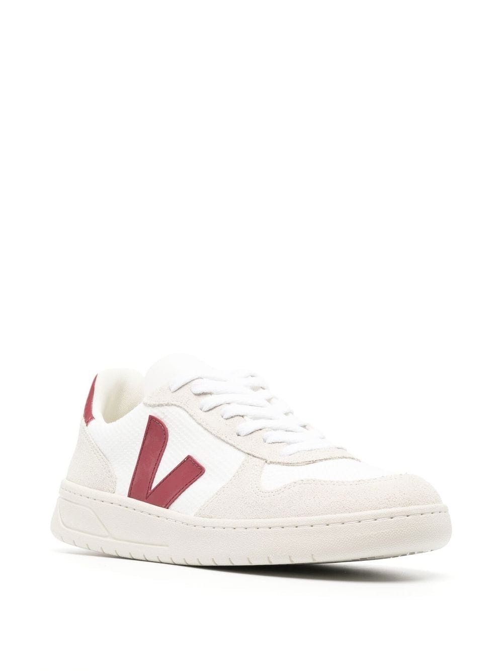 V-10 panelled lace-up sneakers - 2