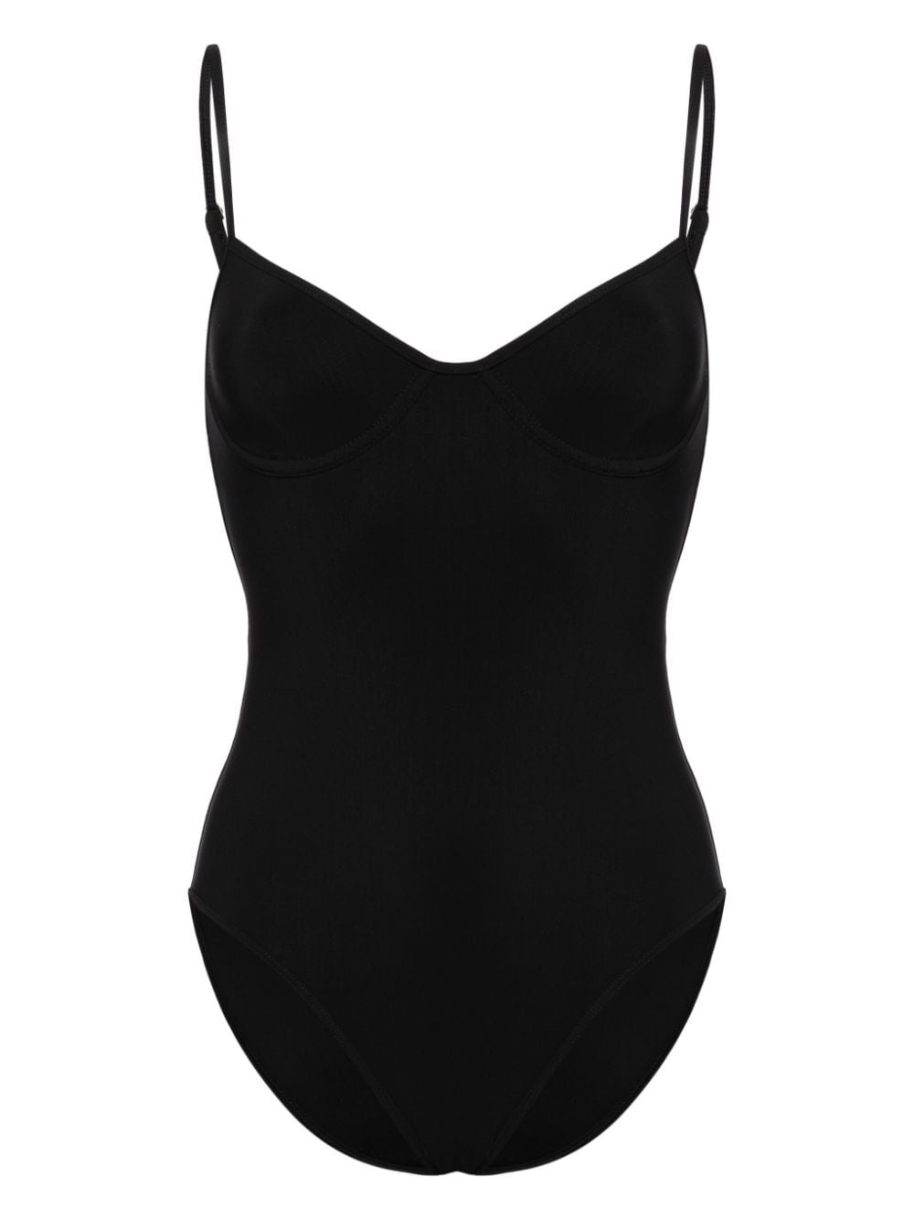 underwire half-cup swimsuit - 1
