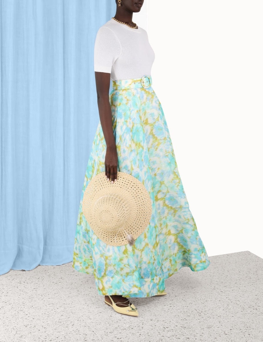 HIGH TIDE IKAT MAXI SKIRT - 7