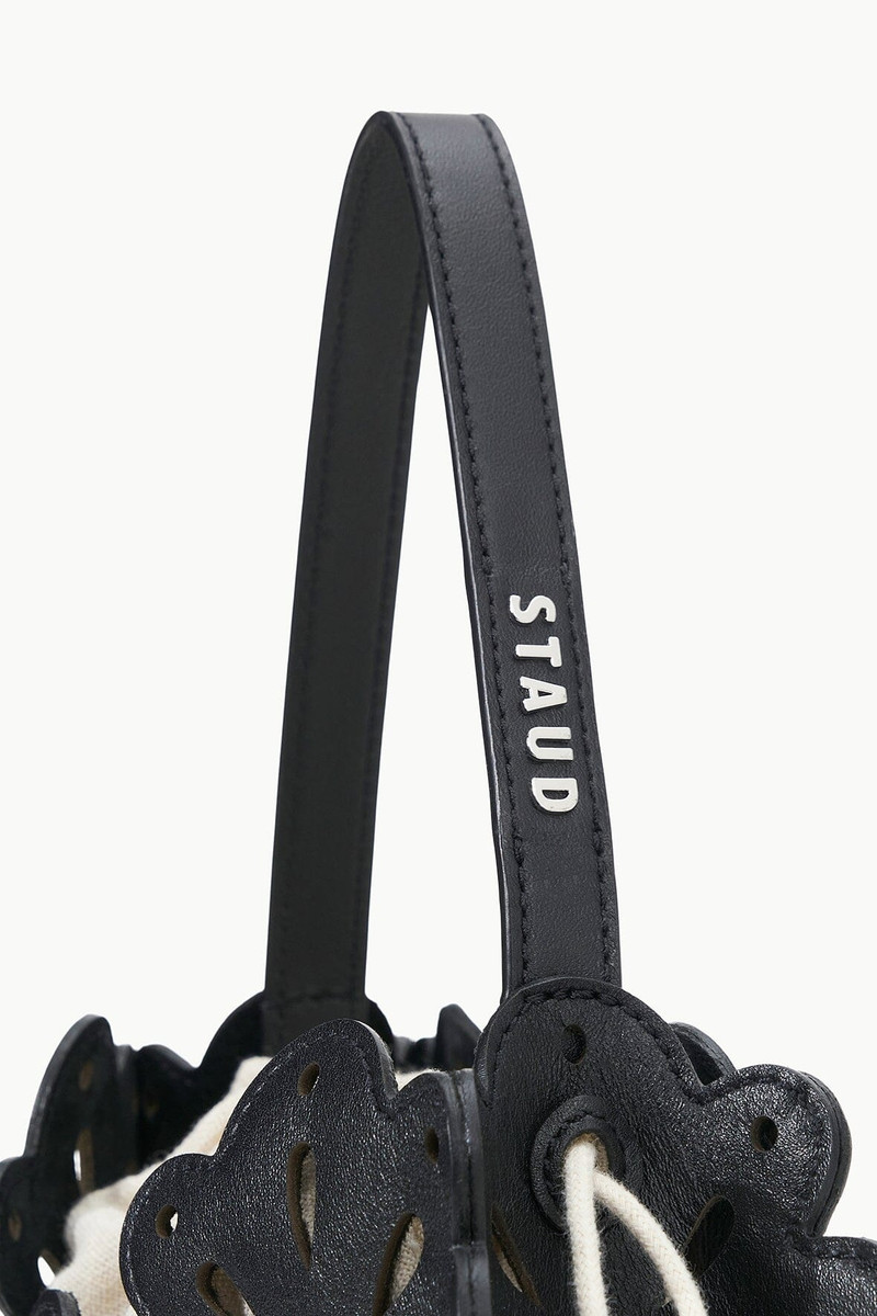 STAUD FLORA BASKET BAG BLACK 5