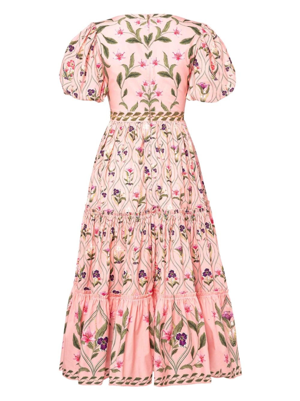 Alga Pacifico embroidered midi dress - 6