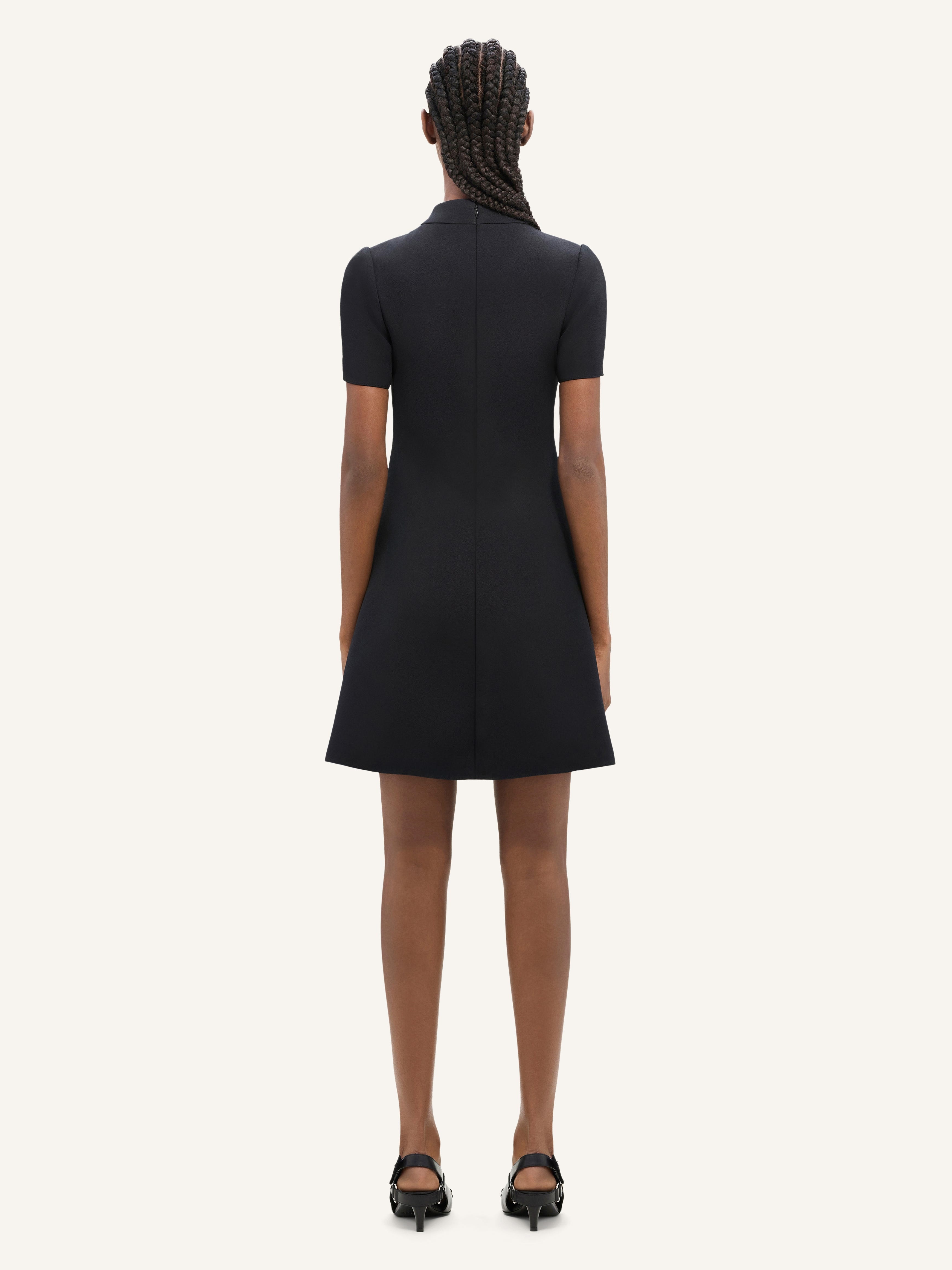 TWILL A-LINE DRESS - 4