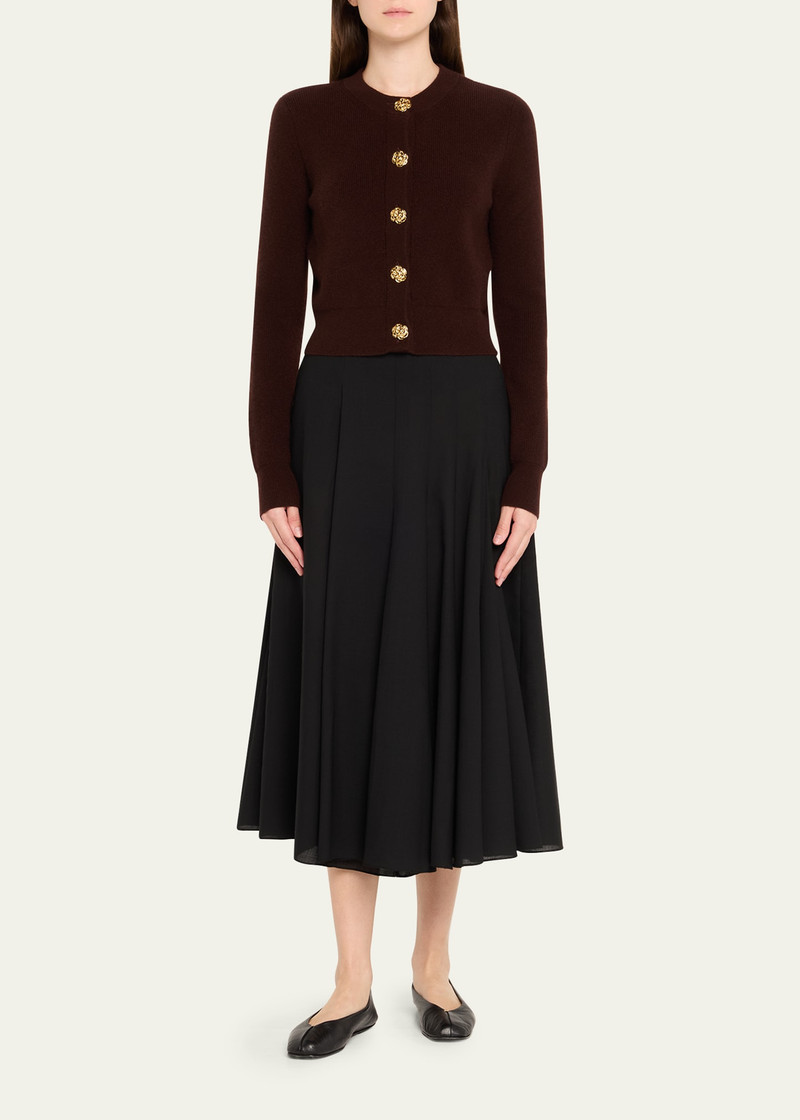 Cara Cara Ellery Wool-Cashmere Cardigan outlook