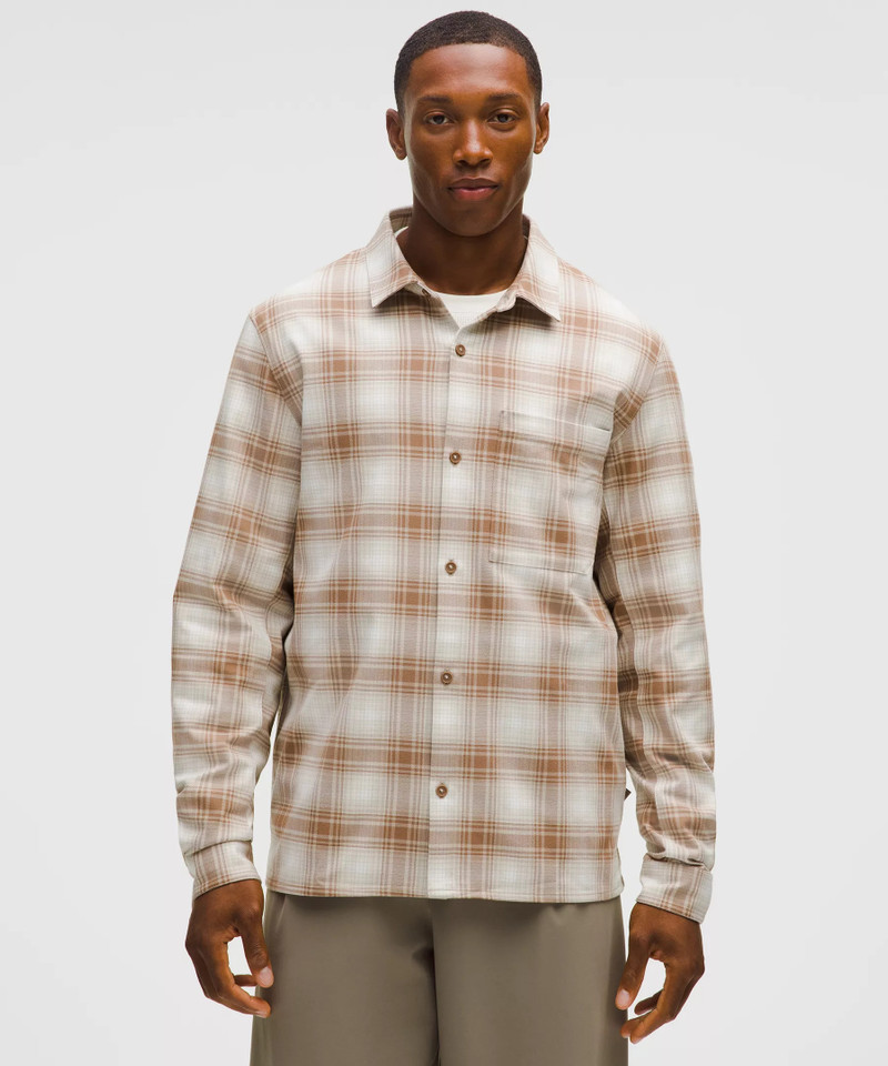 Brushed Woven Overshirt 1