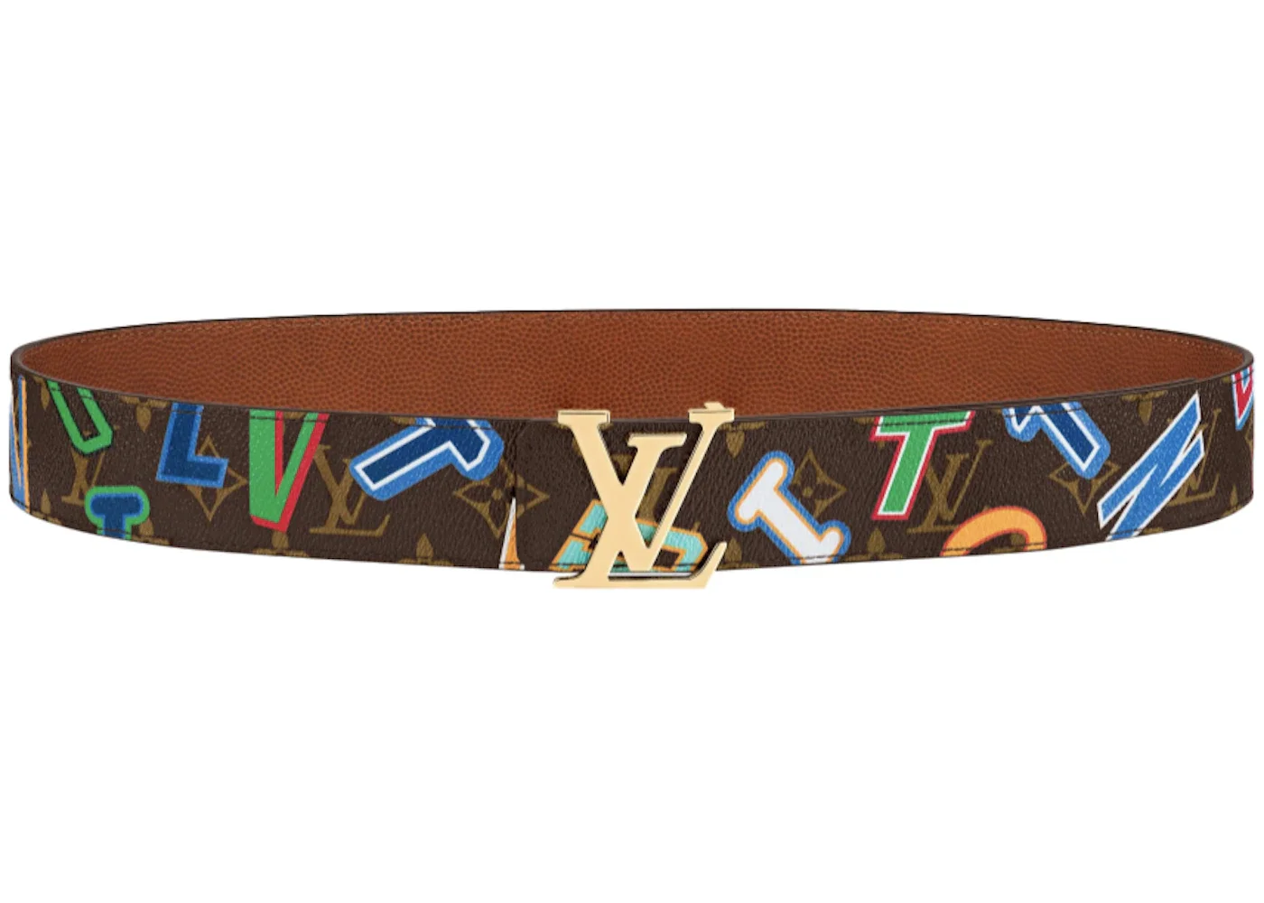 Louis Vuitton x NBA LV Initiales Reversible Belt 40 MM Monogram Brown - 1