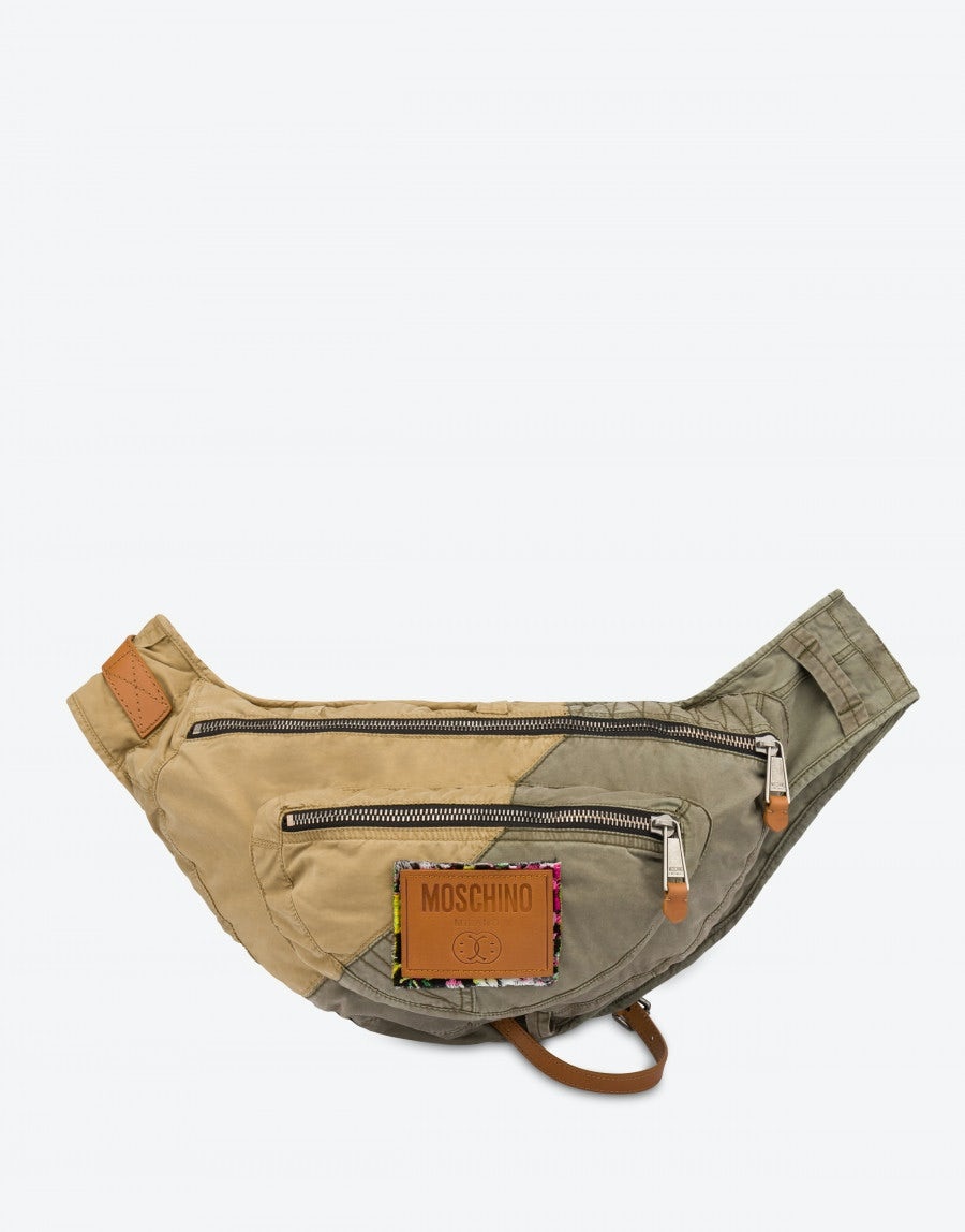 PATCHWORK MAXI WAIST BAG - 1