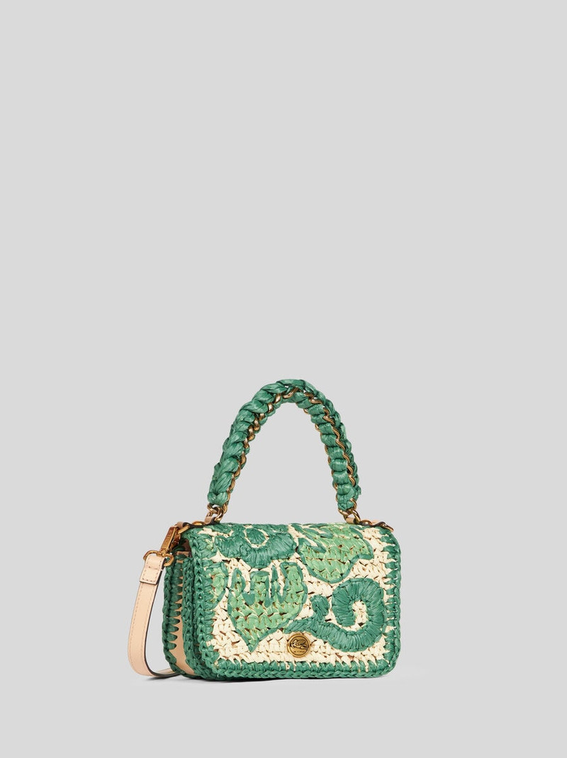 MINI WOVEN RAFFIA BOND BAG 5