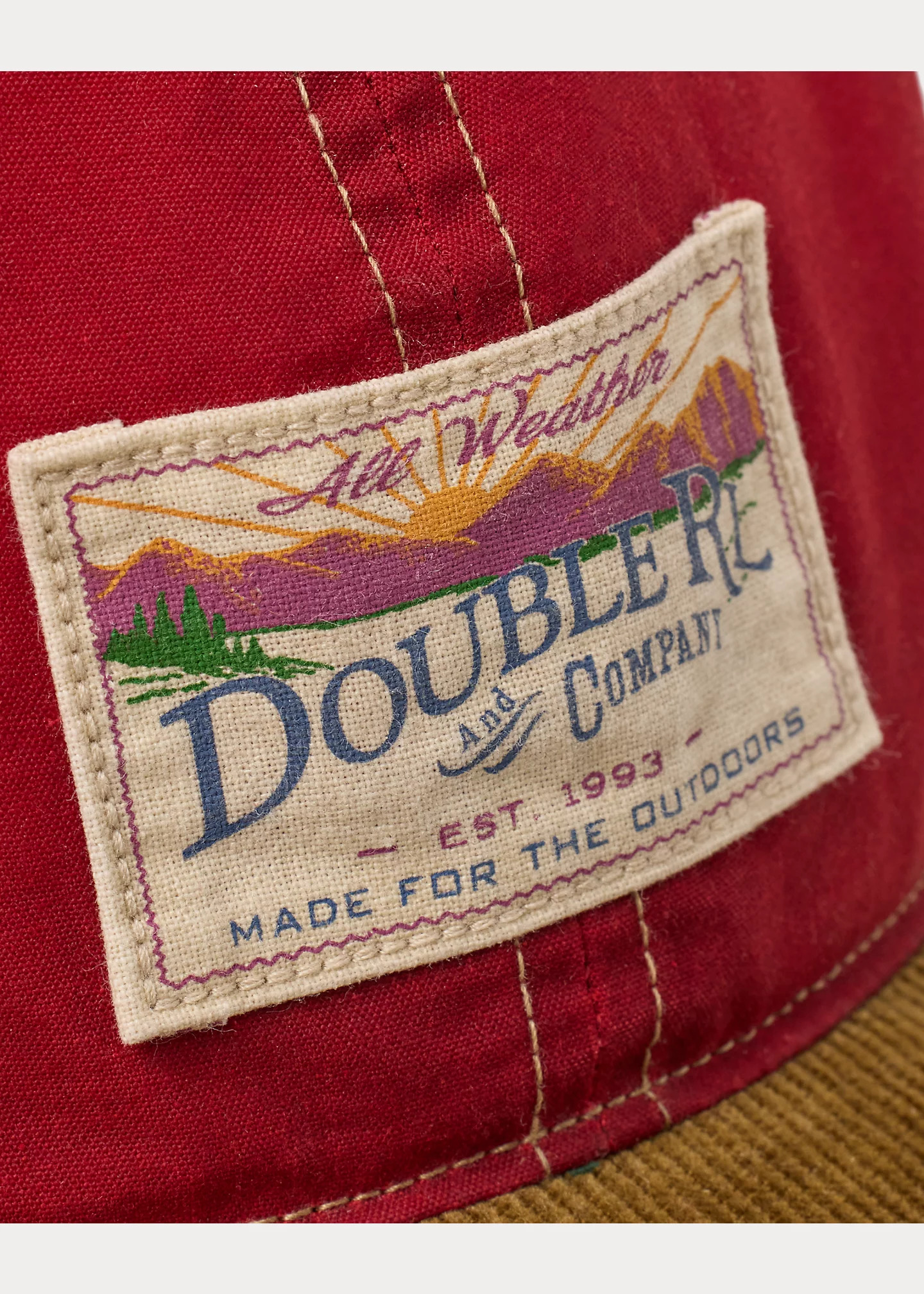Corduroy-Bill Oilcloth Ball Cap - 3