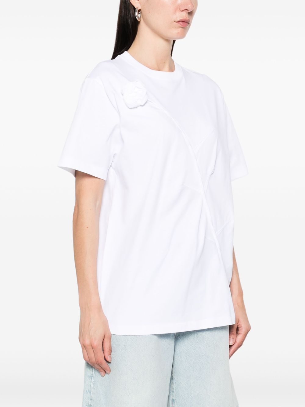 x Disney rose T-shirt - 3