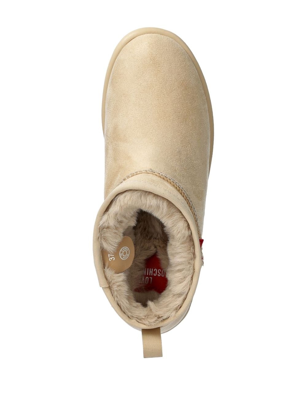 logo-patch boots - 4
