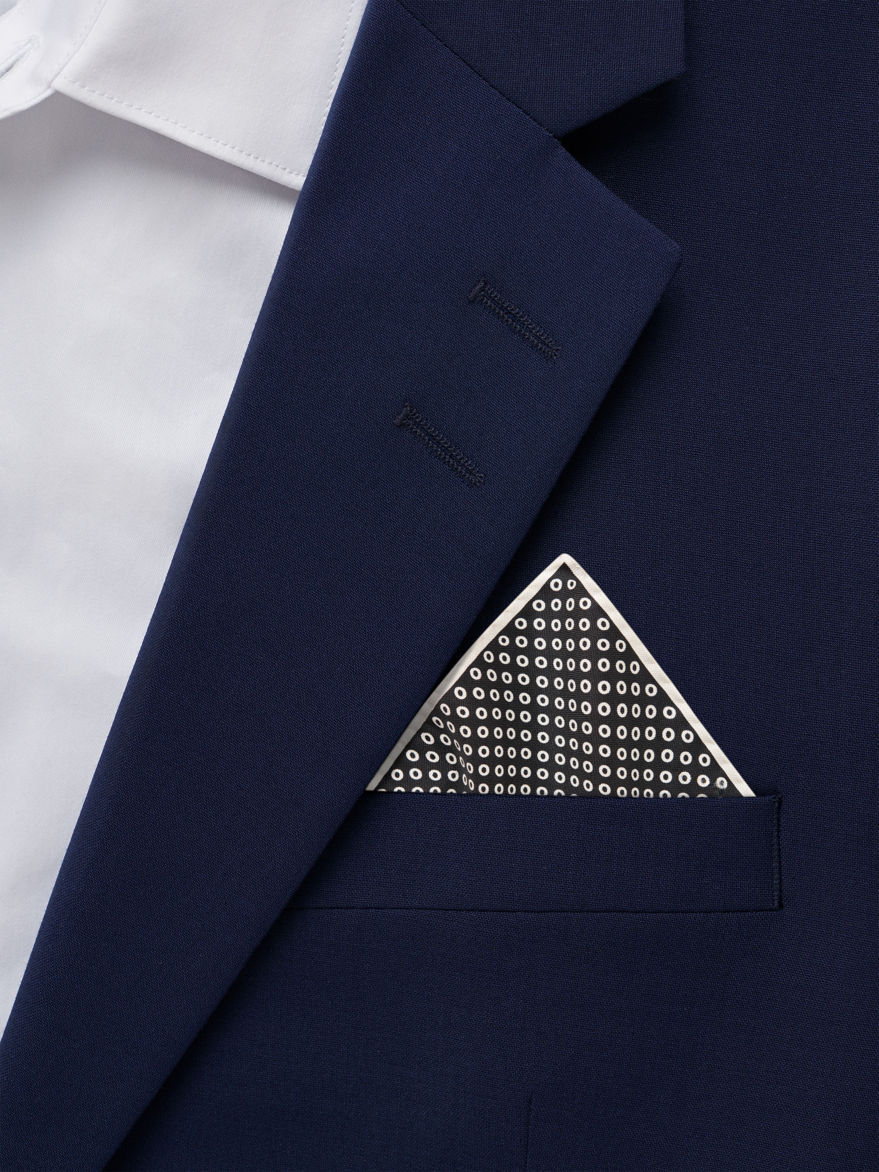 Geomet Silk Handkerchief - 2