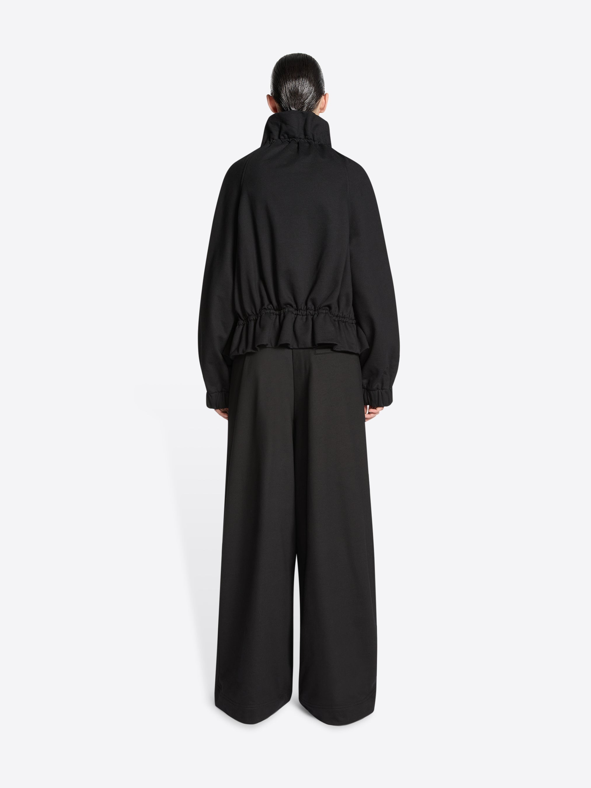 COCOON JERSEY BLOUSON - 4