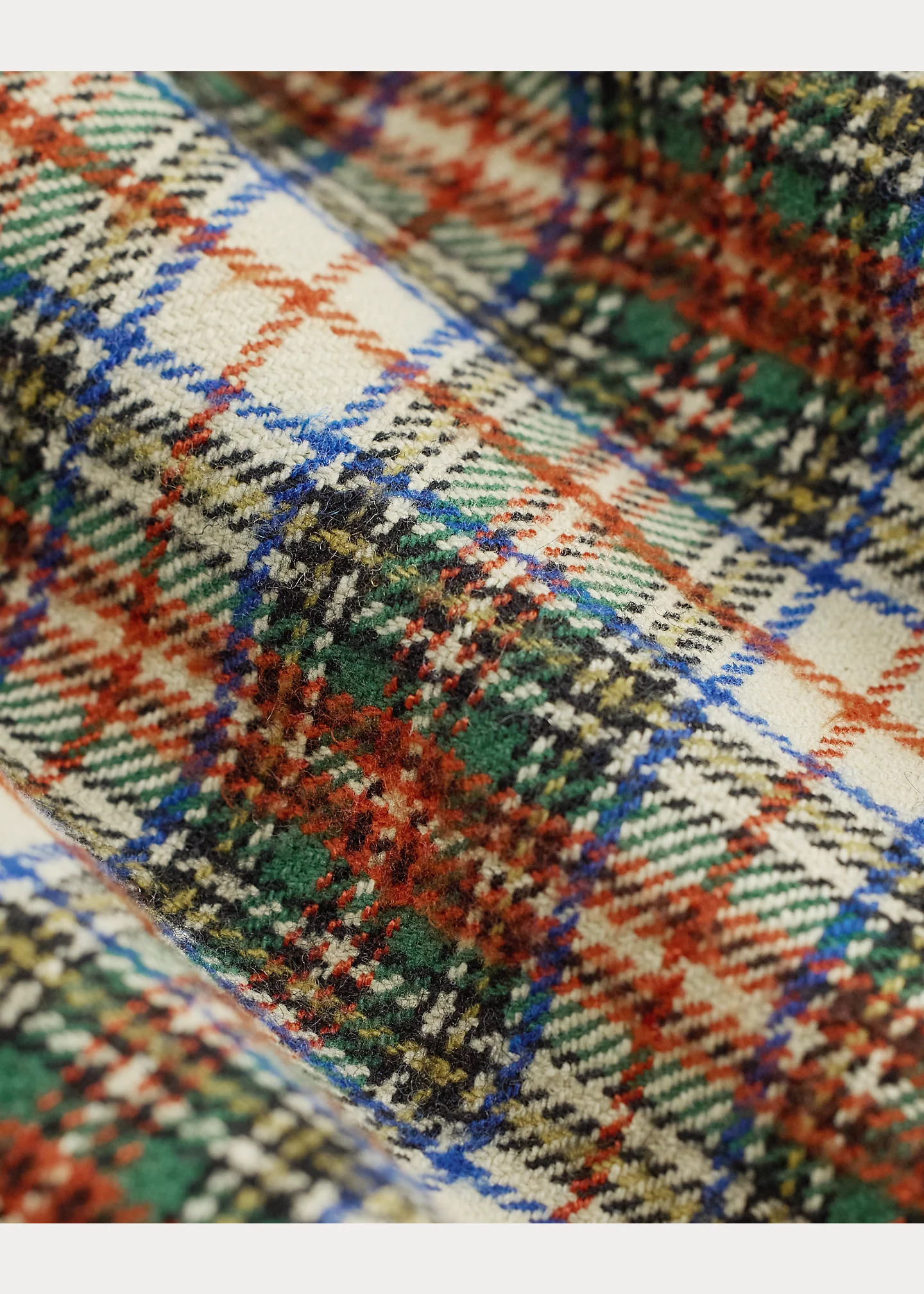 Plaid Wool-Blend Twill Workshirt - 5