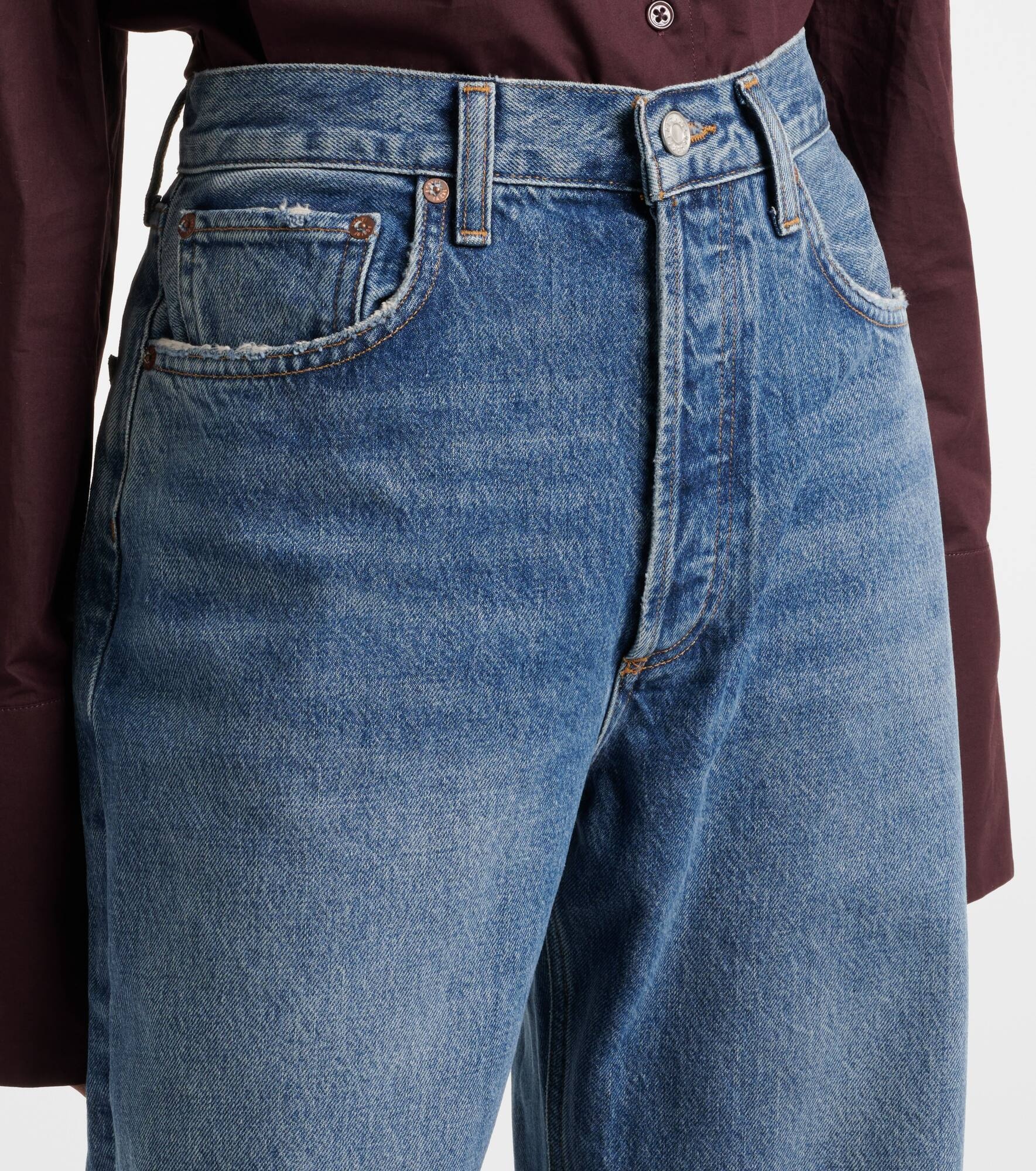 Kelly high-rise wide-leg jeans - 4