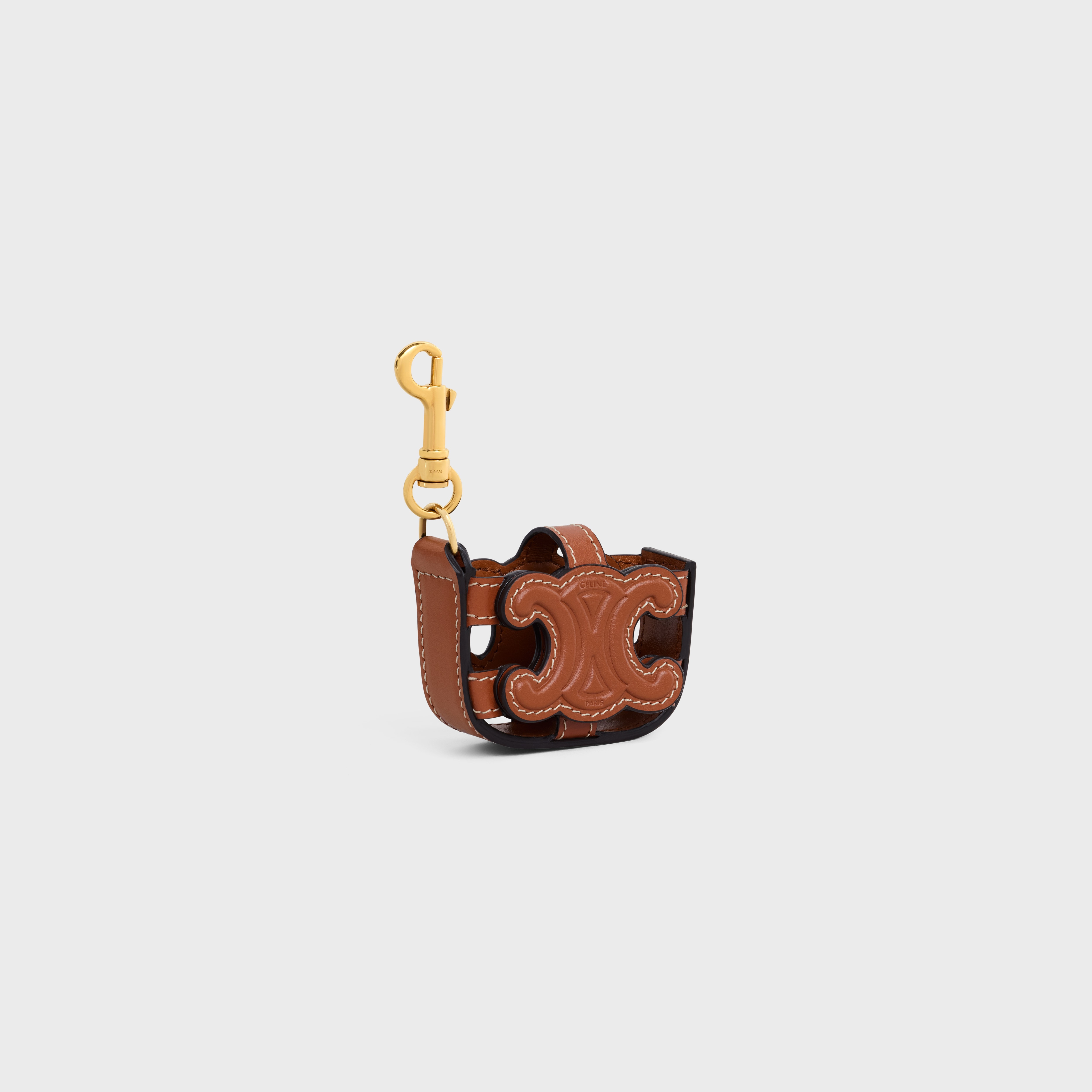 AIRPODS CASE TRIOMPHE IN Smooth calfskin - 2