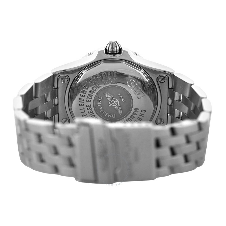 Pre-owned Breitling Galactic A71340 Quartz Chronometer Black Dial Ladies Watch A71340 - 5