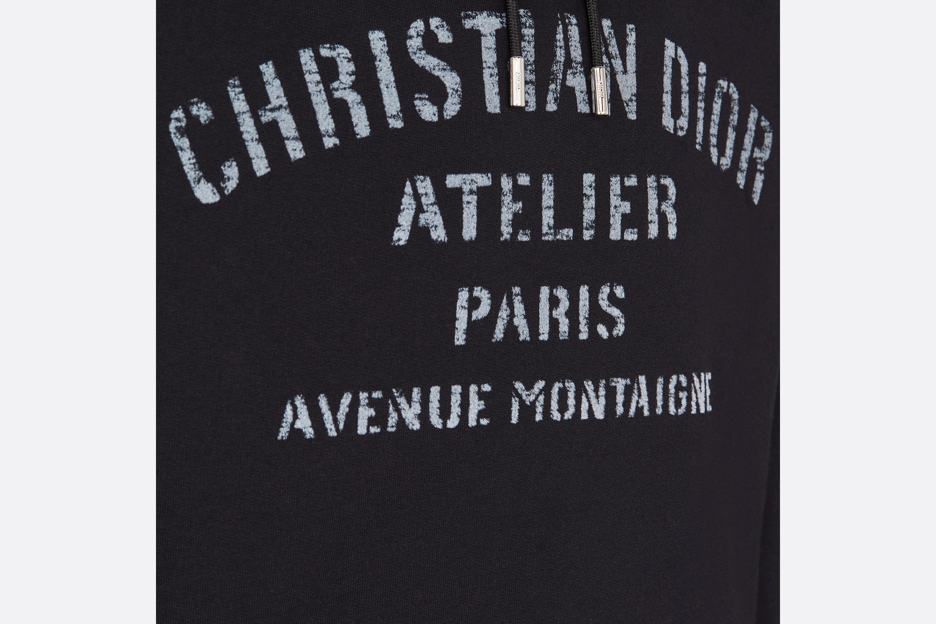 Oversized 'Christian Dior Atelier' Hooded Sweatshirt - 3