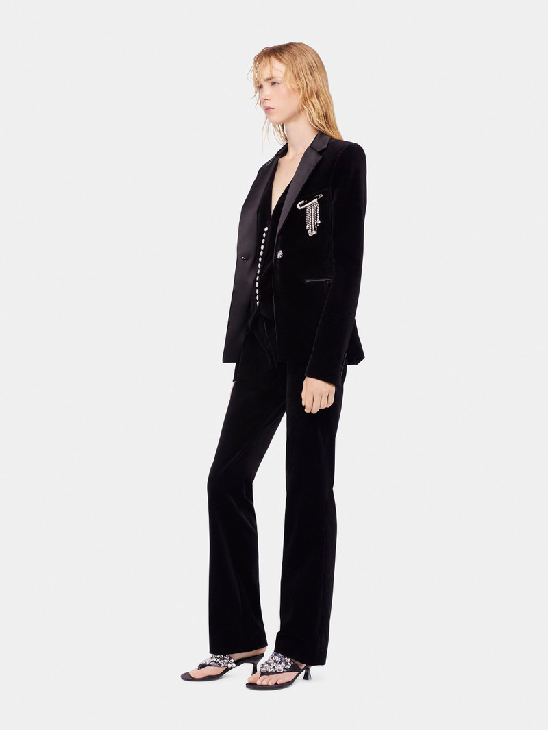 VELVET TAILORED JACKET 3
