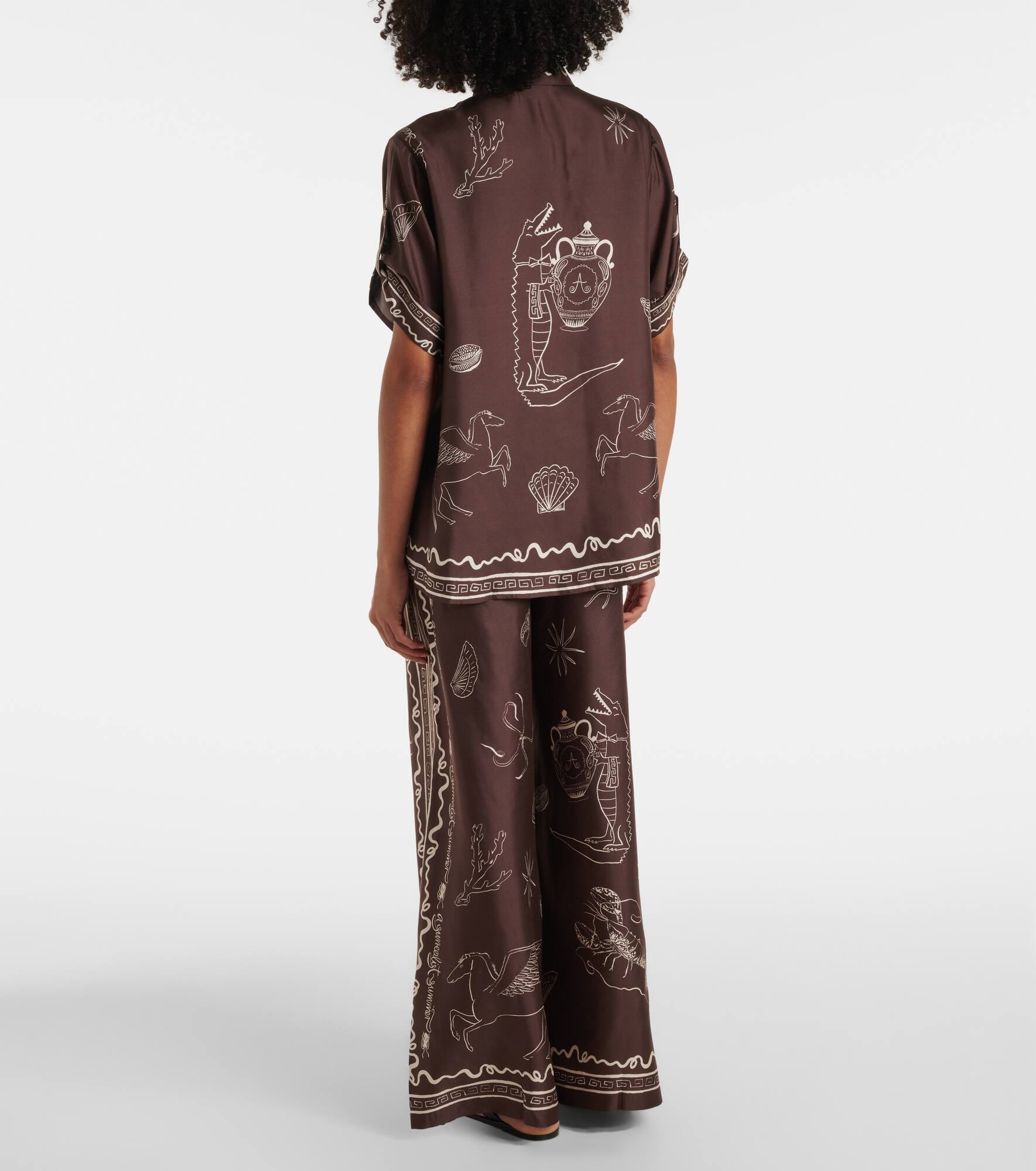 Sammy printed silk shirt - 3