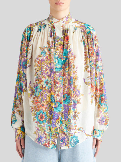 Etro BLOUSE WITH BOUQUET PRINT outlook