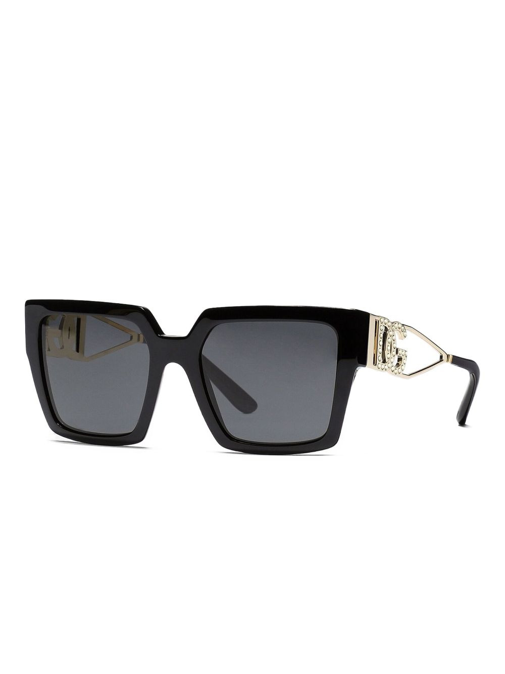 embellished square-frame sunglasses - 2