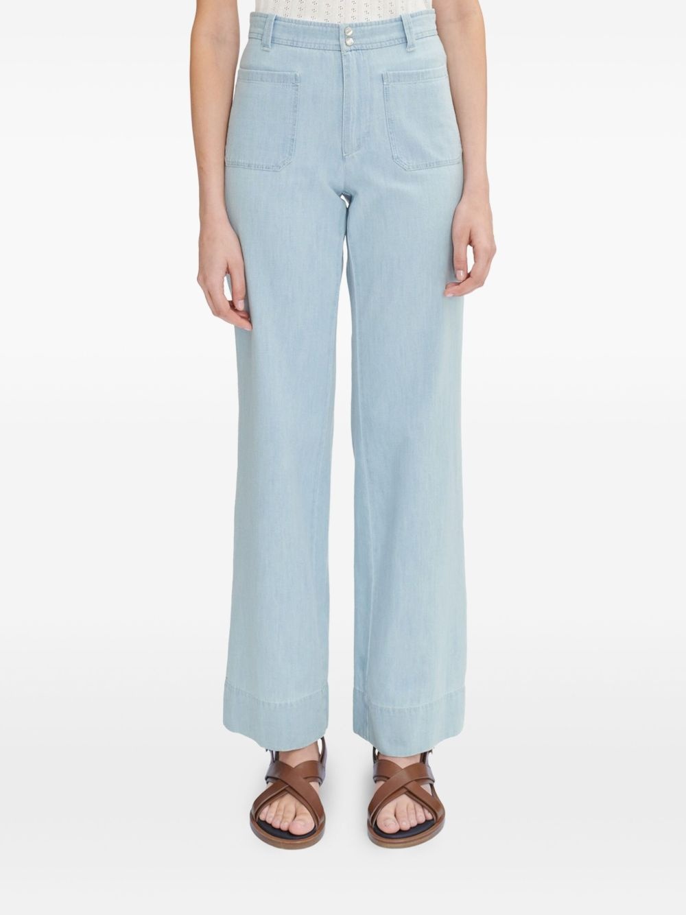 cropped jeans - 2