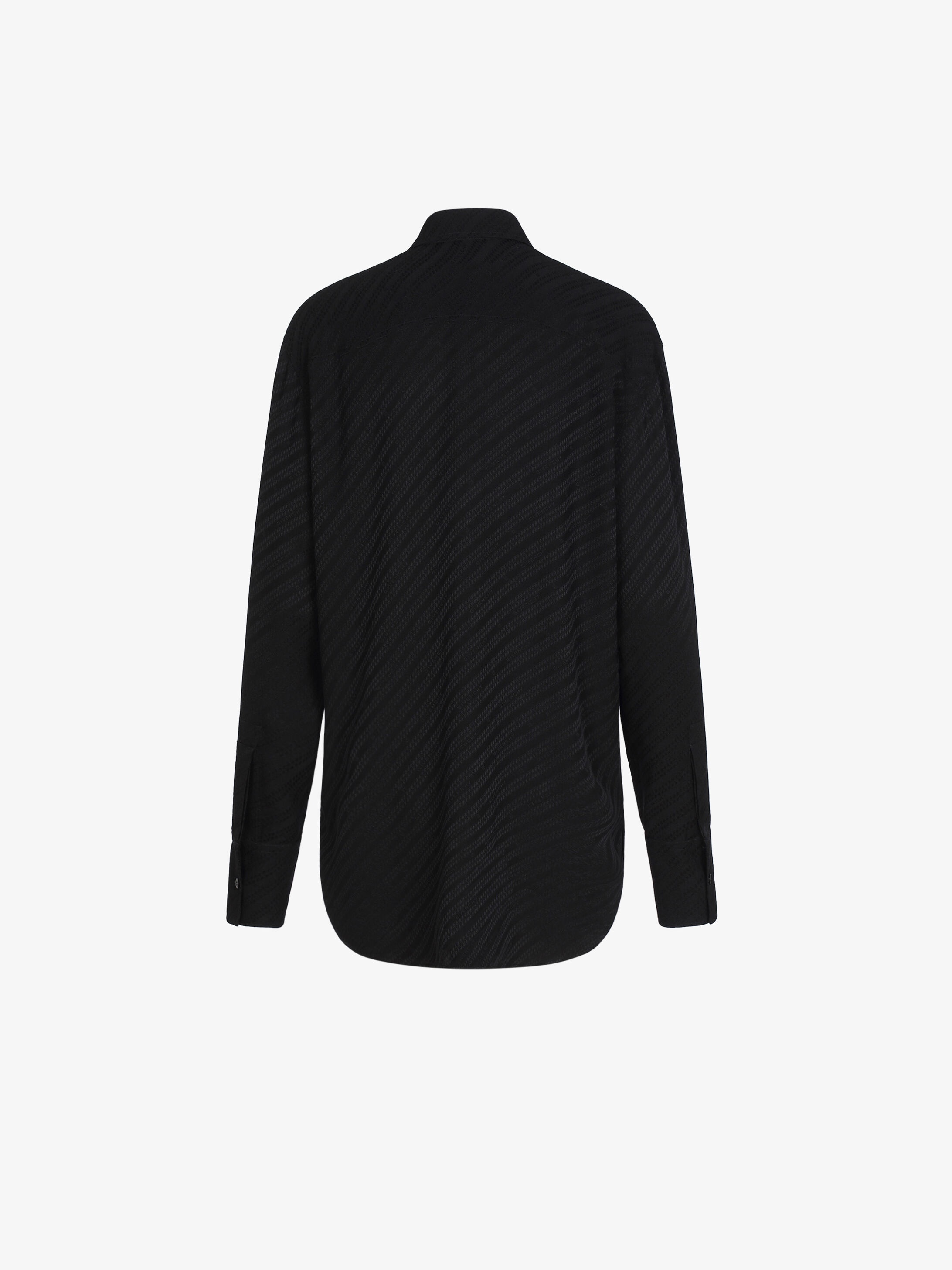 GIVENCHY chain shirt in silk jacquard - 3