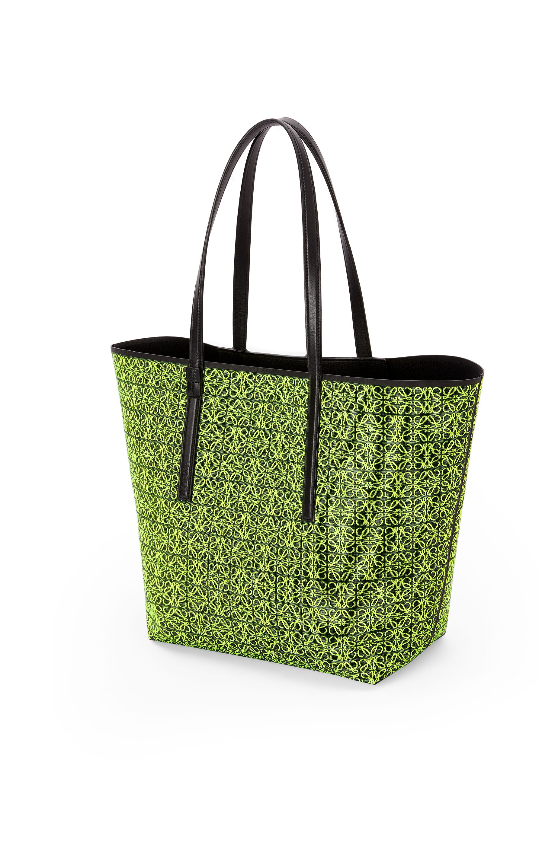 T Tote bag in Anagram jacquard and calfskin - 3