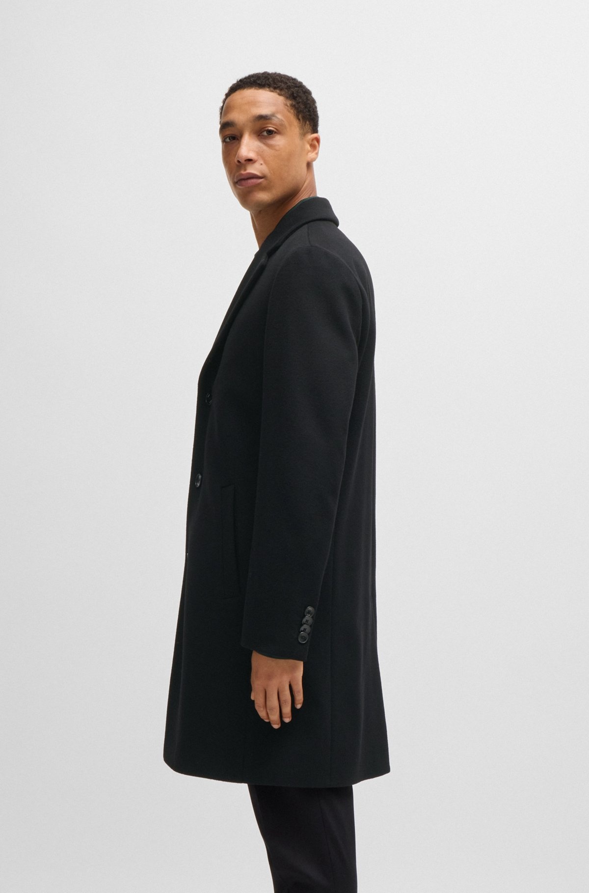 FORMAL COAT IN WOOL - 6