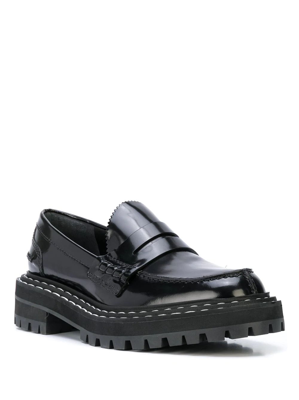 lug sole loafers - 2