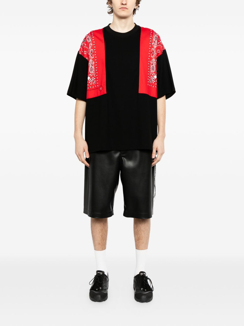mastermind JAPAN bandana-print T-shirt outlook