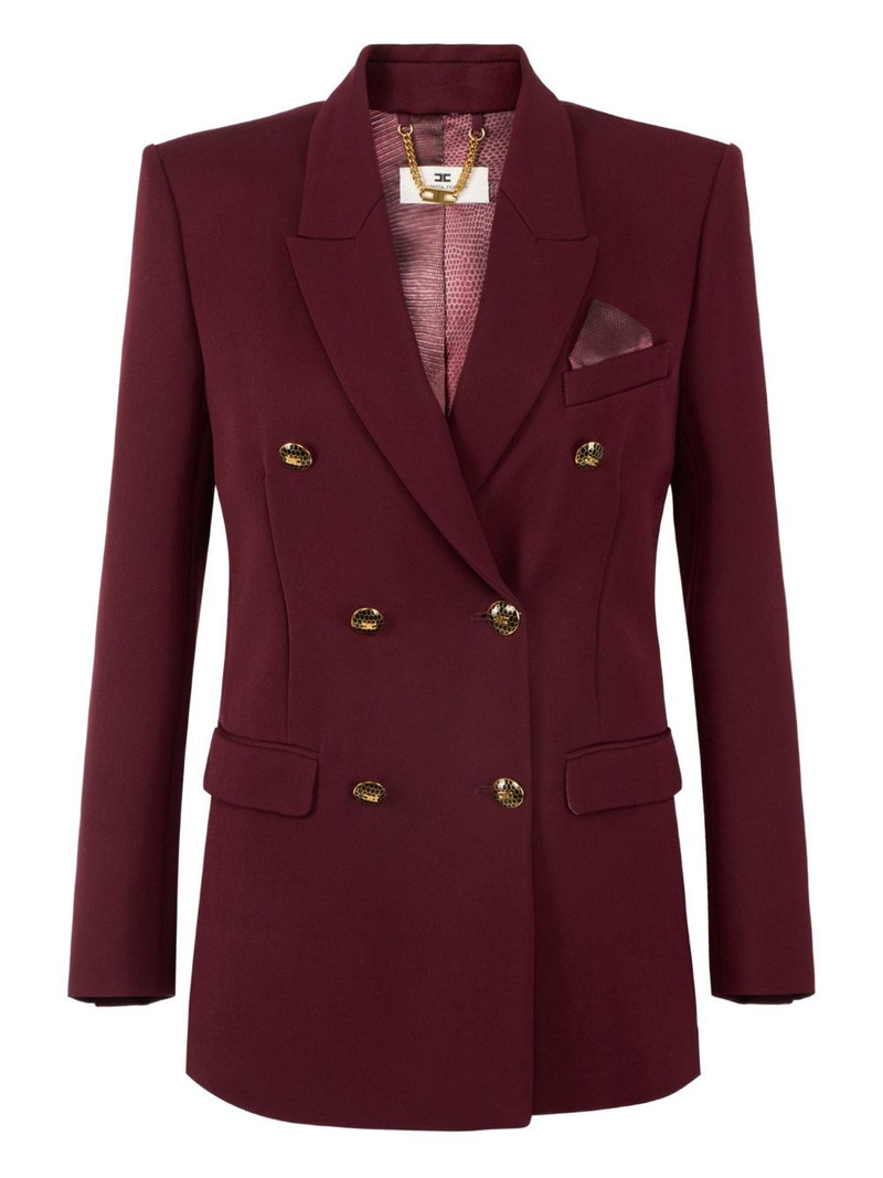 jewel-button double-breasted jacket 1