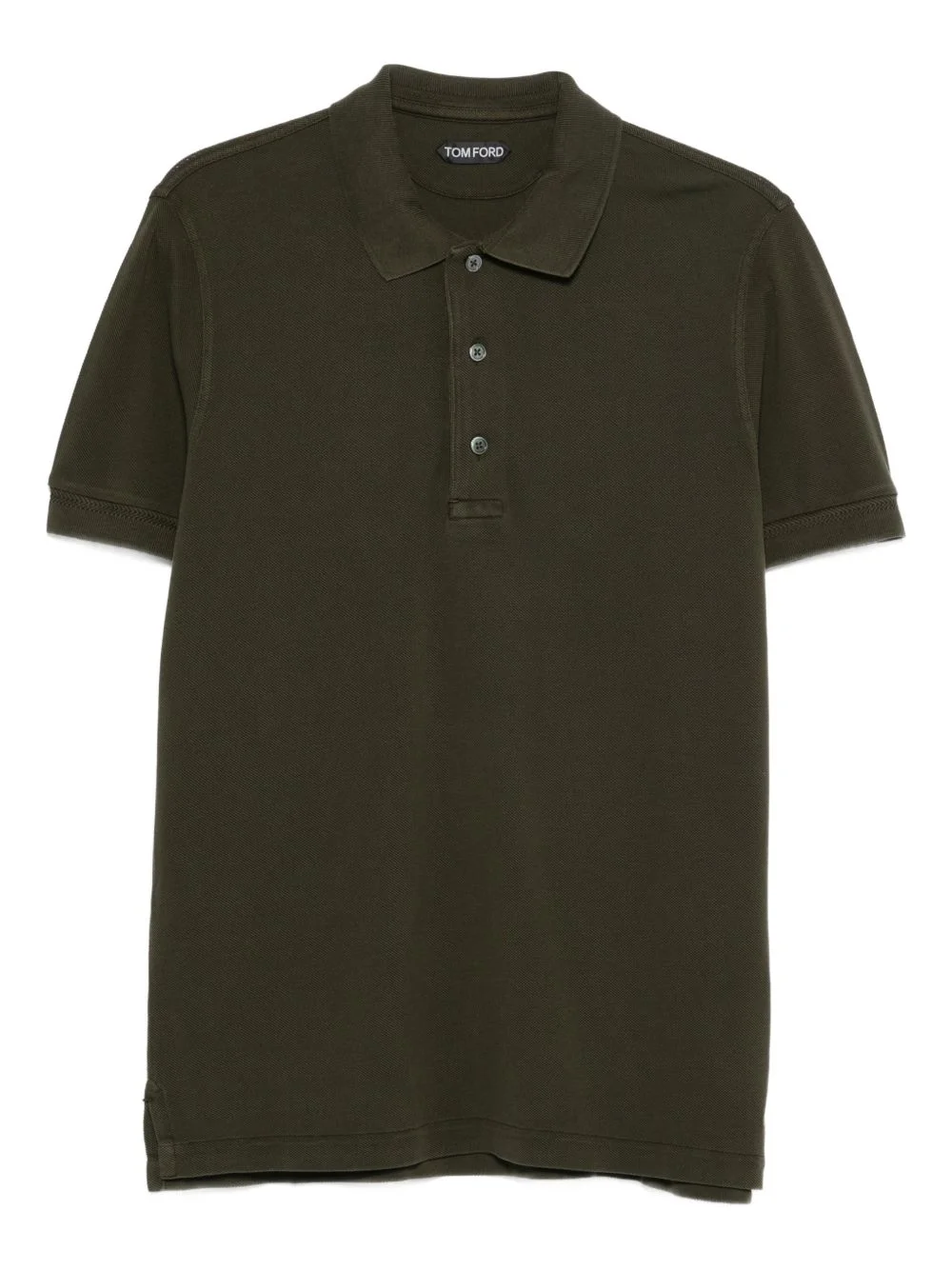 button-fastening polo shirt - 1