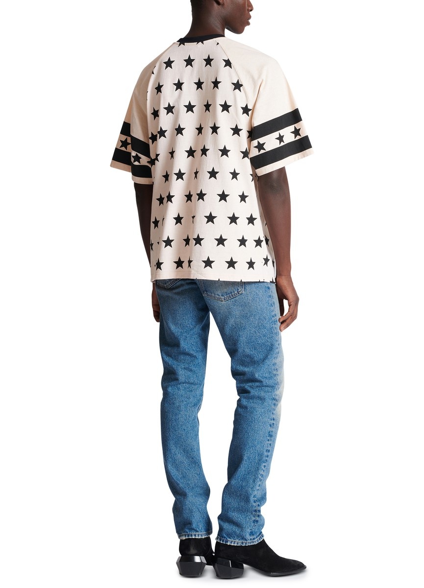 Balmain Signature Stars T-Shirt - 3