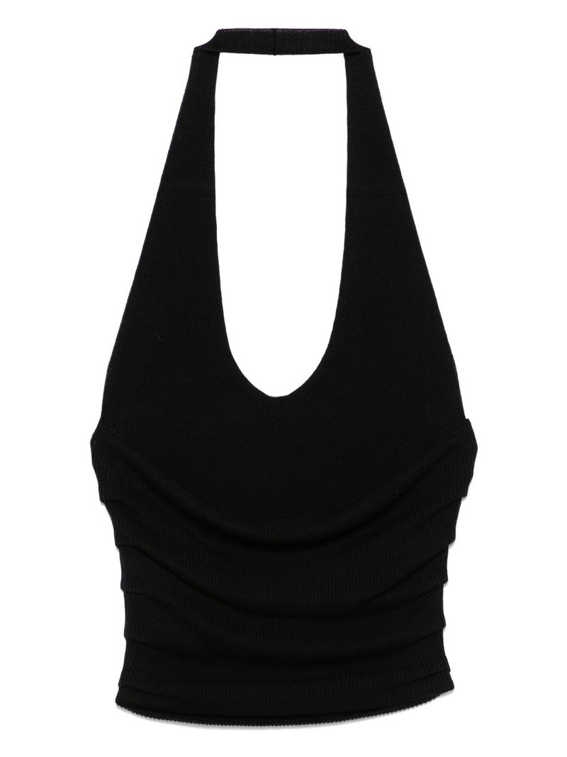 AYA MUSE ribbed-knit top outlook