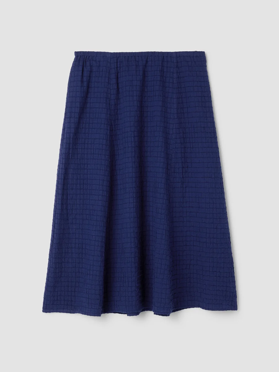 Organic Cotton Voile Box Skirt - 1