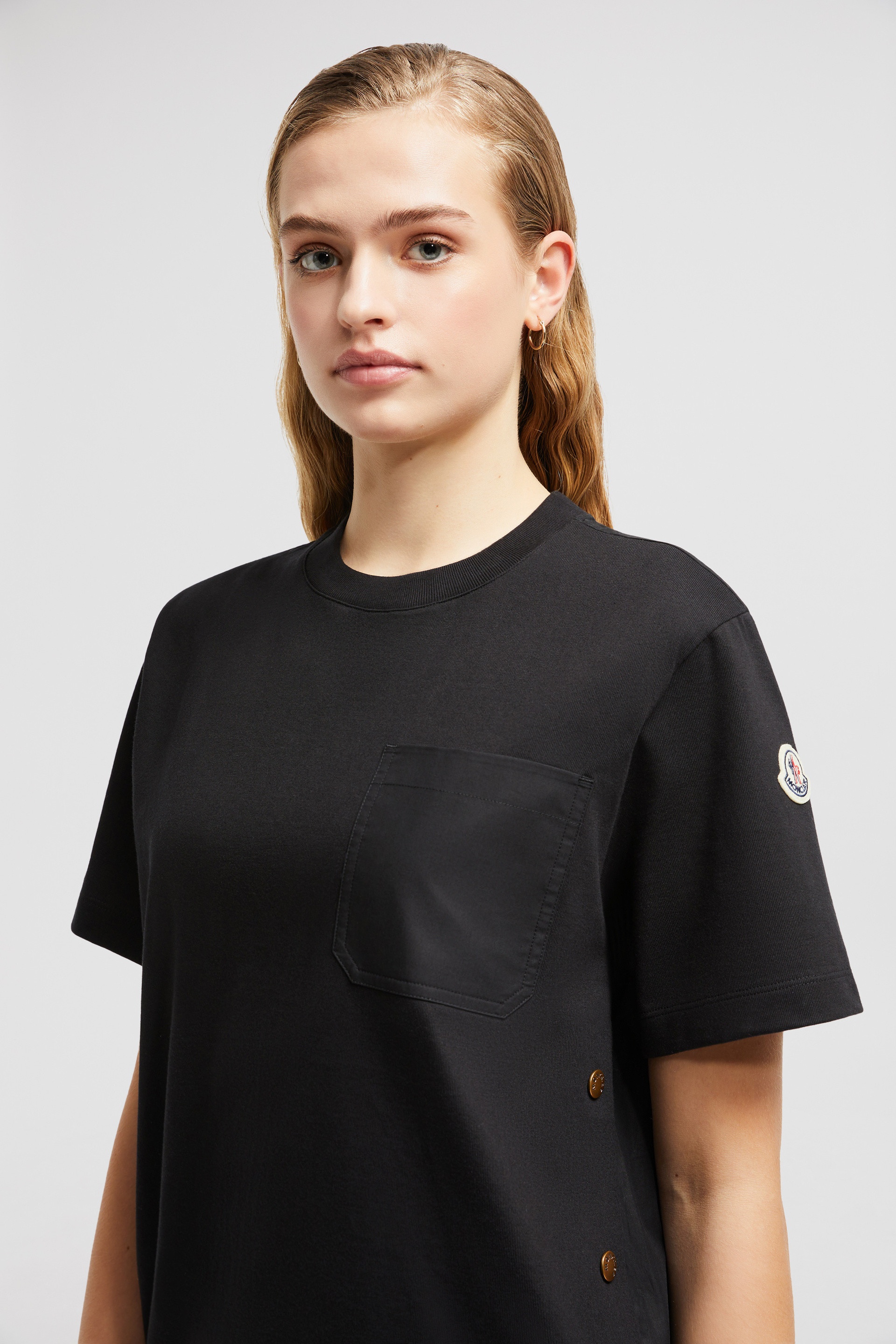 Cotton T-Shirt with Pocket - 4